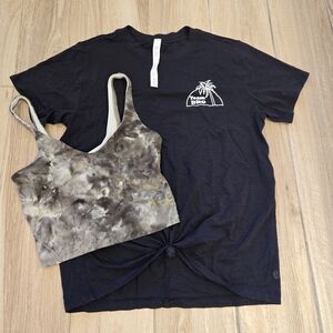 Lululemon Sports Bra & Tshirt, 2